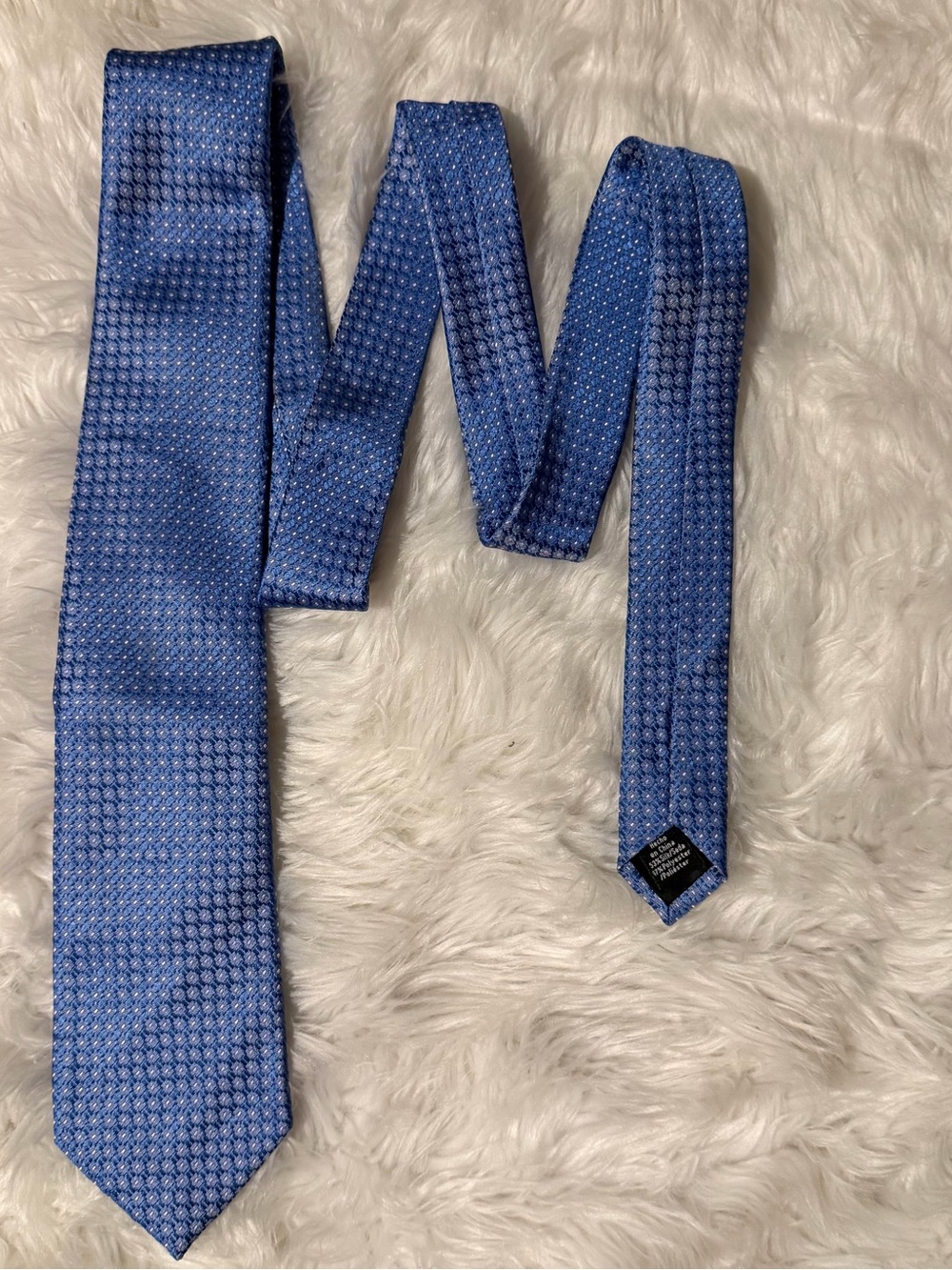 Croft & Barrow Classic Blue Textured Men's Tie